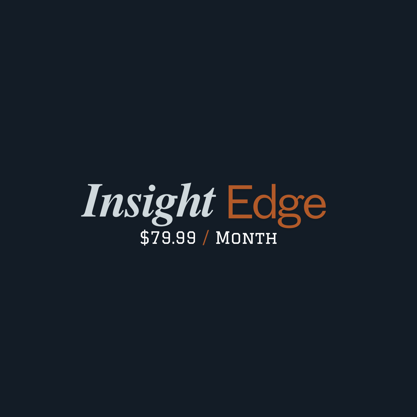 🔹 Insight Edge